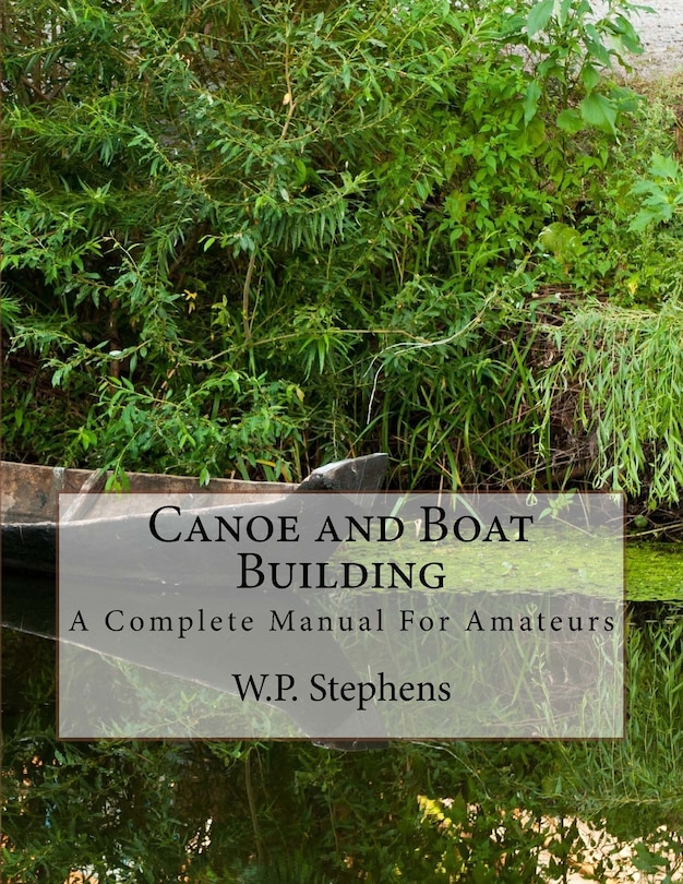 Couverture_Canoe and Boat Building