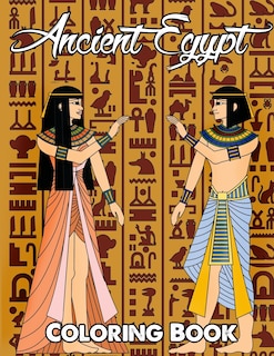 Front cover_Ancient Egypt Coloring Book
