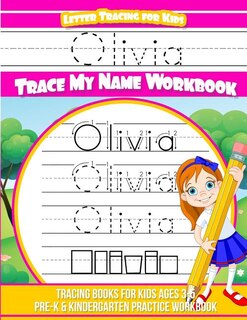 Couverture_Olivia Letter Tracing for Kids Trace my Name Workbook
