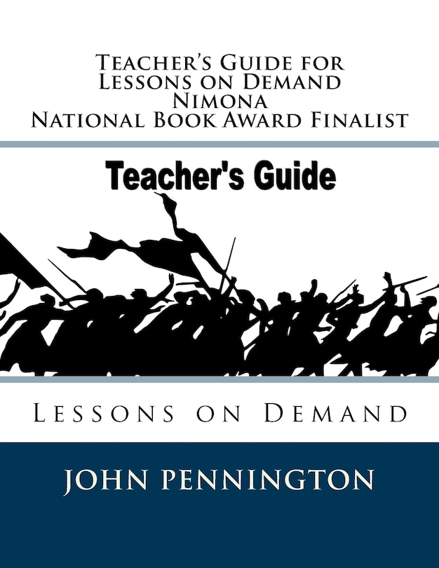 Couverture_Teacher's Guide for Lessons on Demand Nimona National Book Award Finalist