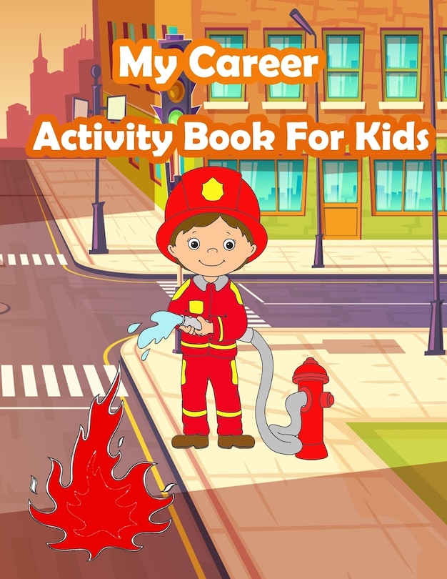 Front cover_My Career Activity Book For Kids