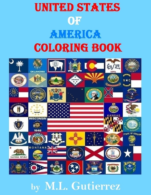 Front cover_United States of America Coloring Book