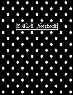 Spiral Notebook: Spiral Journal/ Notebook with Blank Pages - Total 100 Pages Sheets, Dotted Notebook, Size 8.5 x 11