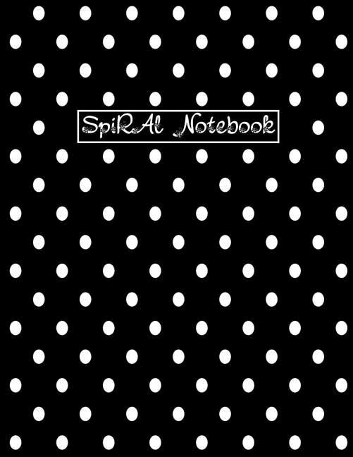 Spiral Notebook: Spiral Journal/ Notebook with Blank Pages - Total 100 Pages Sheets, Dotted Notebook, Size 8.5 x 11