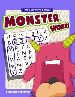 Couverture_My First Word Search - Monster Words