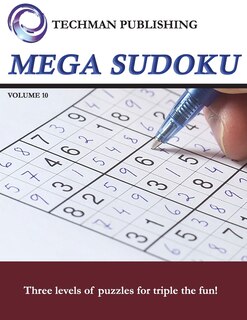 Front cover_Mega Sudoku Volume 10