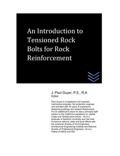 Couverture_An Introduction to Tensioned Rock Bolts for Rock Reinforcement