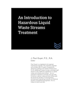 Couverture_An Introduction to Hazardous Liquid Waste Streams Treatment