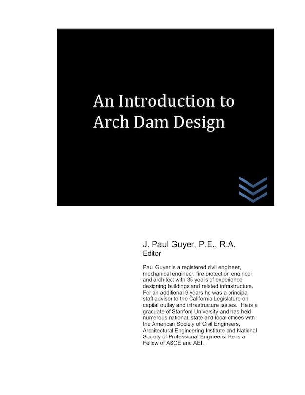 Couverture_An Introduction to Arch Dam Design