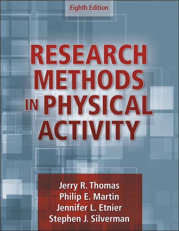 Front cover_Research Methods In Physical Activity
