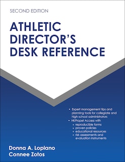 Front cover_Athletic Director's Desk Reference