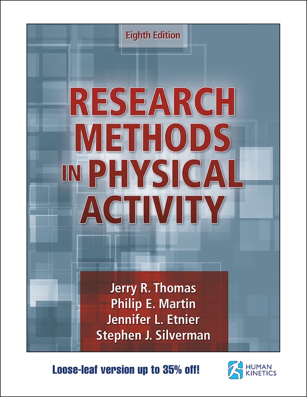 Front cover_Research Methods In Physical Activity