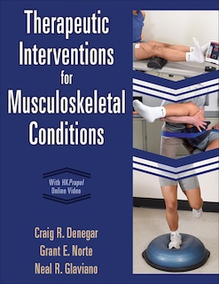 Couverture_Therapeutic Interventions for Musculoskeletal Conditions