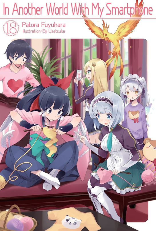 Front cover_In Another World With My Smartphone: Volume 18 (Light Novel)