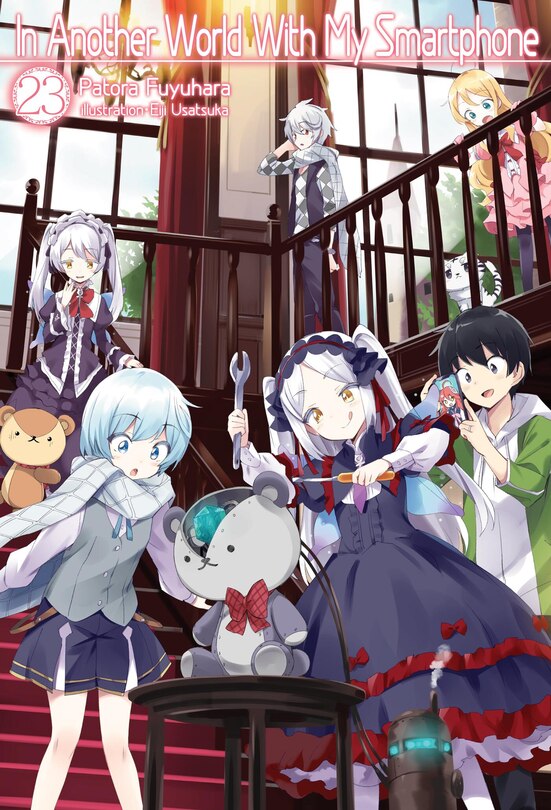 Front cover_In Another World With My Smartphone: Volume 23 (Light Novel)