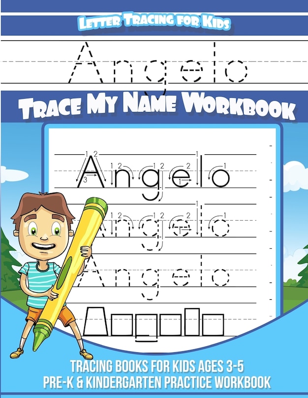 Couverture_Angelo Letter Tracing for Kids Trace my Name Workbook