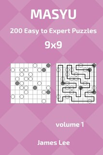 Front cover_Masyu Puzzles - 200 Easy to Expert 9x9 vol. 1