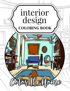 Front cover_Interior Design Coloring Book