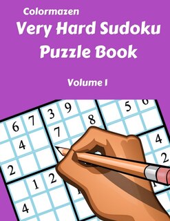 Couverture_Very Hard Sudoku Puzzle Book Volume 1