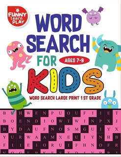 Front cover_Word Search For Ages 7-9 Kids