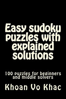Couverture_Easy sudoku puzzles with explained solutions