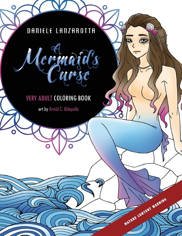Couverture_A Mermaid's Curse - Adult Coloring Book