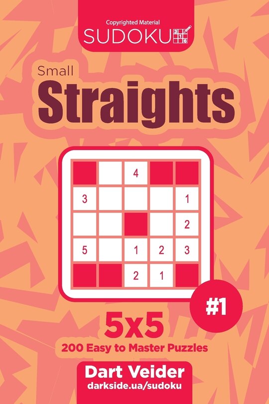 Couverture_Sudoku Small Straights - 200 Easy to Master Puzzles 5x5 (Volume 1)