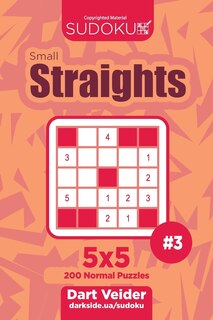 Front cover_Sudoku Small Straights - 200 Normal Puzzles 5x5 (Volume 3)