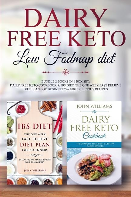 Couverture_Dairy Free keto Low Fodmap diet