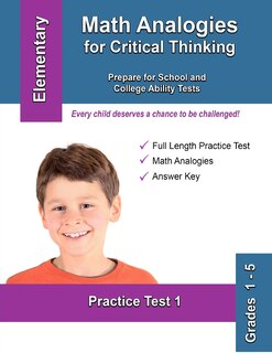 Front cover_Math Analogies for Critical Thinking
