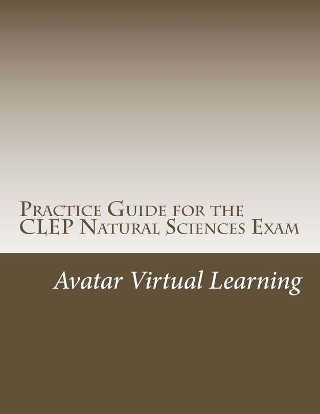 Couverture_Practice Guide for the CLEP Natural Sciences Exam