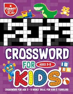 Front cover_Crossword for age 3-5 highly ideal for kids & toddlers