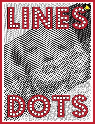 Lines & Dots: New Kind of Coloring with One Color to Use for Adults Relaxation & Stress Relief