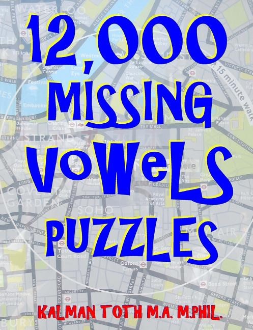 Couverture_12,000 Missing Vowels Puzzles