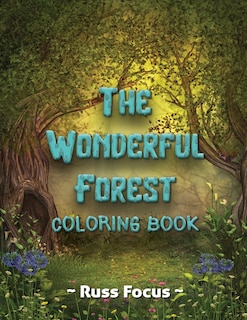Front cover_The Wonderful Forest Coloring Book