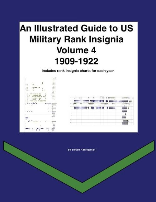 An Illustrated Guide to US Military Rank Insignia Volume 4 1909-1922