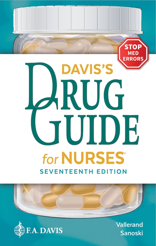 Front cover_Davis's Drug Guide For Nurses