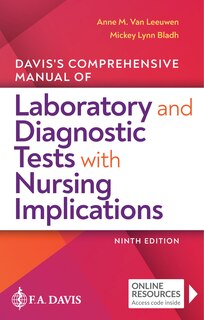 Couverture_Davis's Comprehensive Manual Of Laboratory And Diagnostic Tests With Nursing Implications