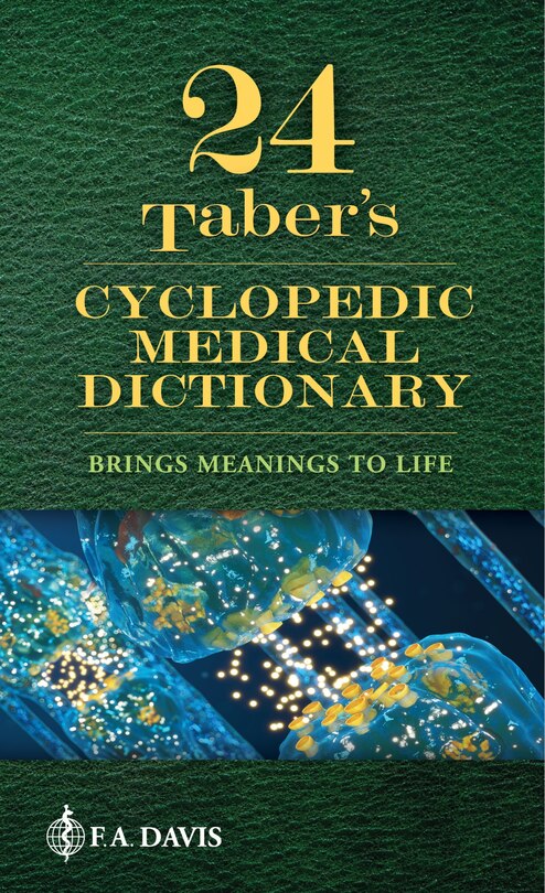 Couverture_Taber's Cyclopedic Medical Dictionary