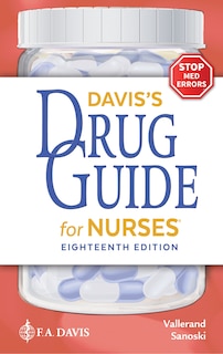 Front cover_Davis's Drug Guide For Nurses