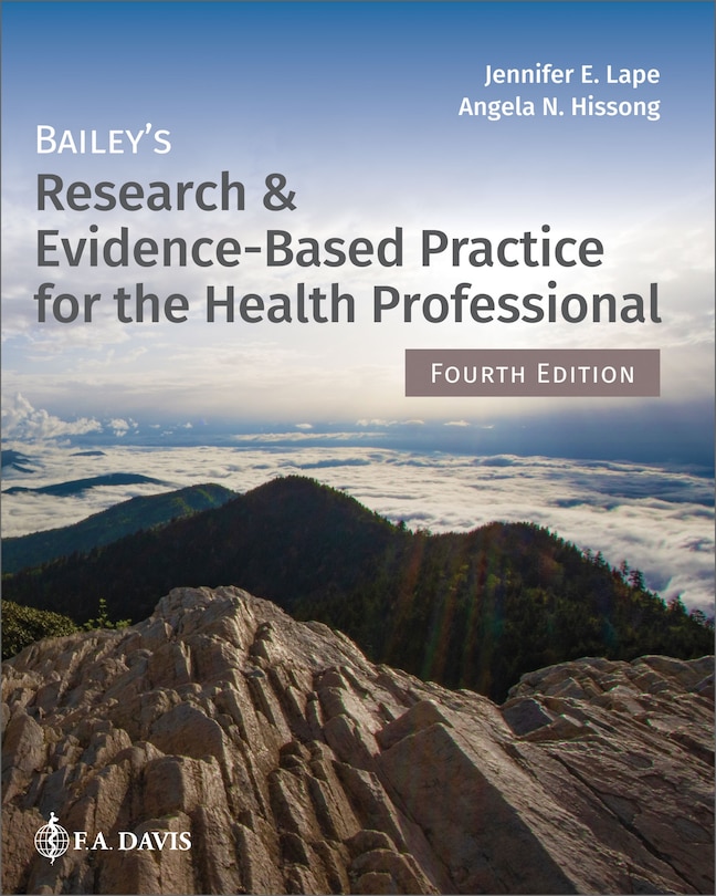 Front cover_Bailey's Research and Evidence-Based Practice for the Health Professional