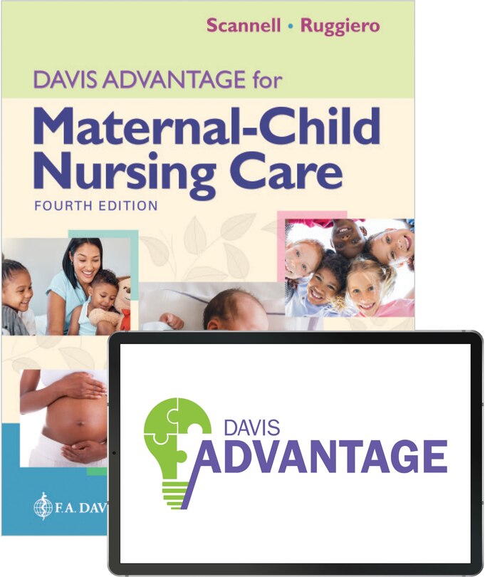 Front cover_Davis Advantage for Maternal-Child Nursing Care