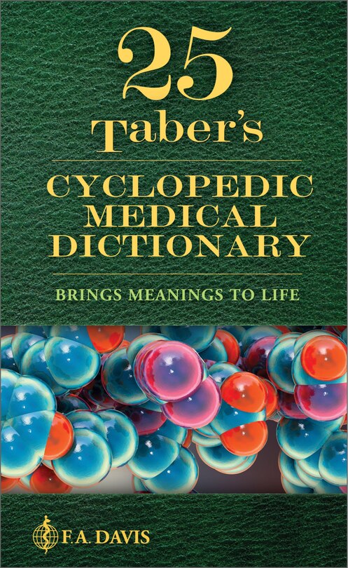Front cover_Taber's Cyclopedic Medical Dictionary