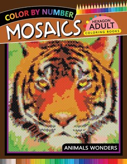 Front cover_Mosaics Hexagon Coloring Book