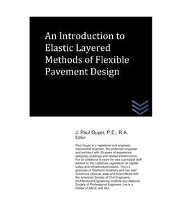 Front cover_An Introduction to Elastic Layered Methods of Flexible Pavement Design