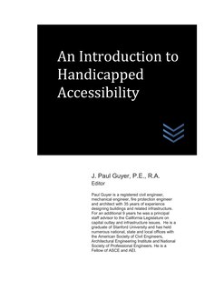 Front cover_An Introduction to Handicapped Accessibility