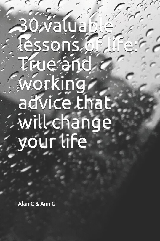 Couverture_30 Valuable Lessons of Life