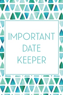 Front cover_Important Date Keeper