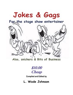 Couverture_Jokes & Gags for the Stage Show Entertainer