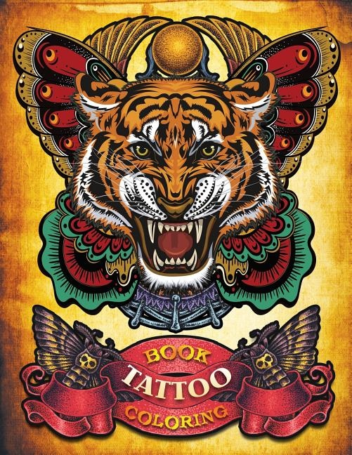 Front cover_Tattoo Coloring Book